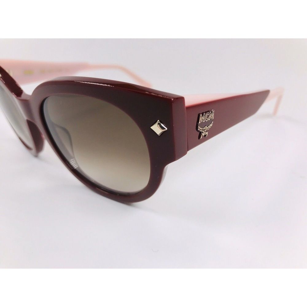 New MCM 673S 603 Bordeaux & Pink Sunglasses 53mm with Case - Picture 4 of 12